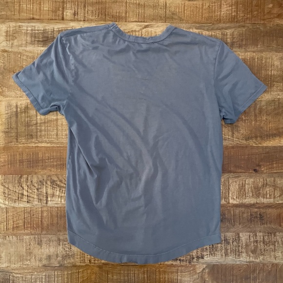 Buck Mason Slub Curved Hem Tee - Picture 3 of 7